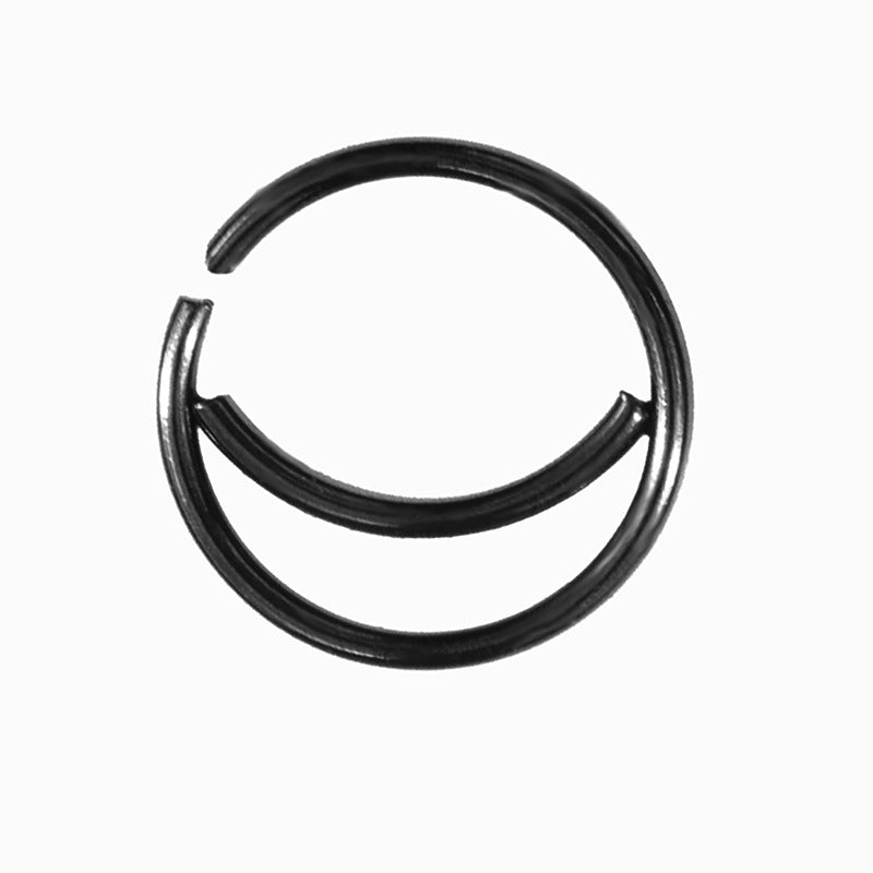 1PC Steel Moon Nose Rings Hoop 20G Fake Nose Septum Rings Piercing Ear Cartilage Tragus 1PC Steel Moon Nose Rings Hoop 20G Fake Nose Septum Rings Piercing Ear Cartilage Tragus